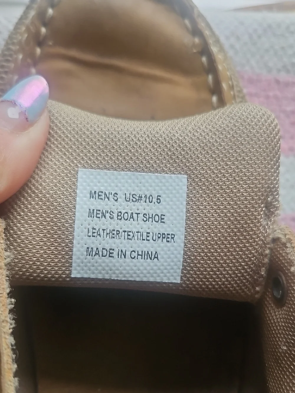 Tan Casual Boat Shoes